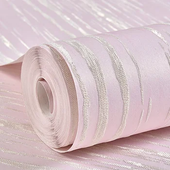 PVC Bež | Sivo 3D Reliefno Teksturo Wall Paper Roll Sodobne Preprost Barva Ozadja Za Spalnice, Dnevna soba Dekoracijo